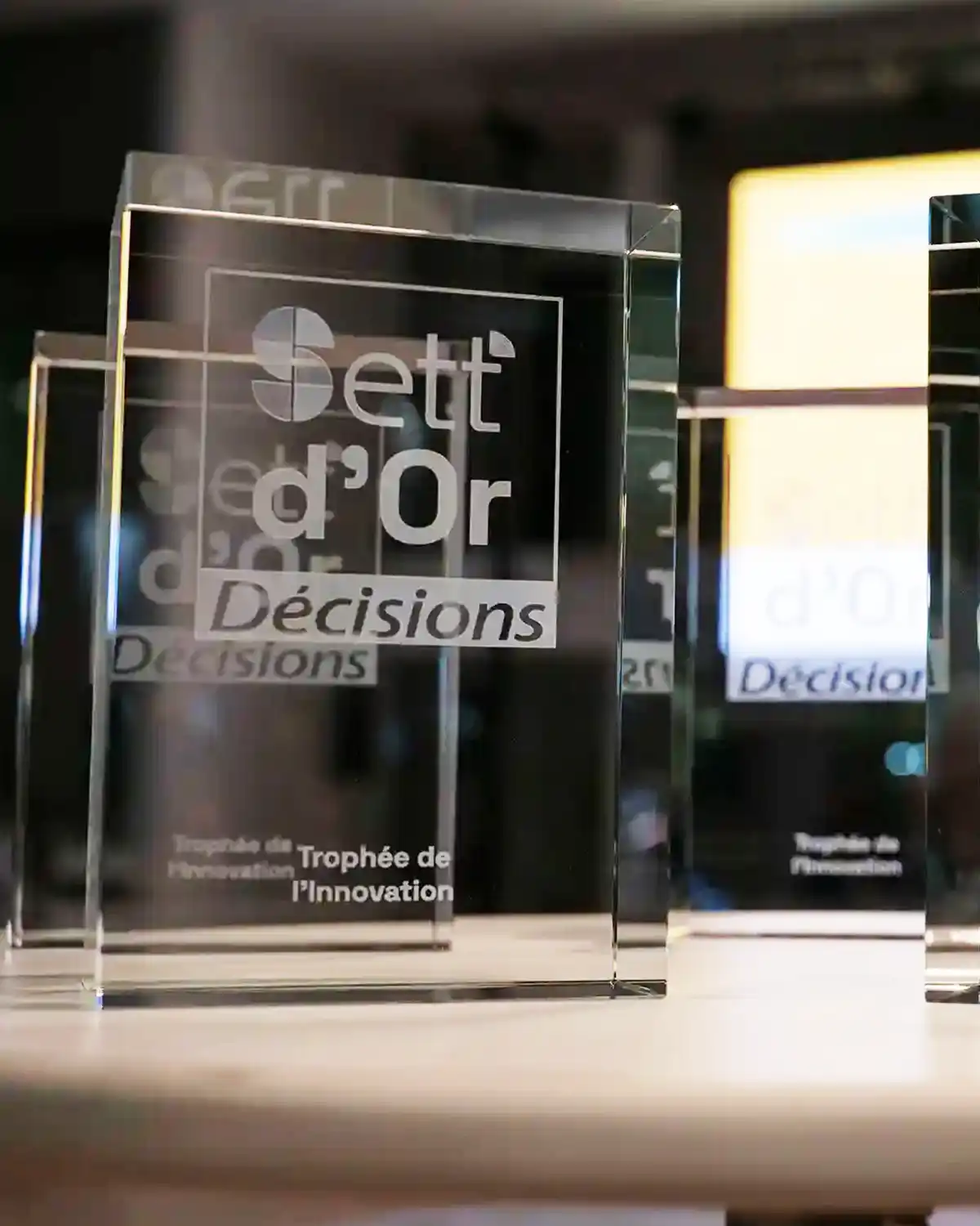 Trophes Sett d'Or de l'innovation, créé par le Comité d’Organisation, la Fédération de l’Hôtellerie de Plein Air Occitanie et le magazine professionnel Decisions